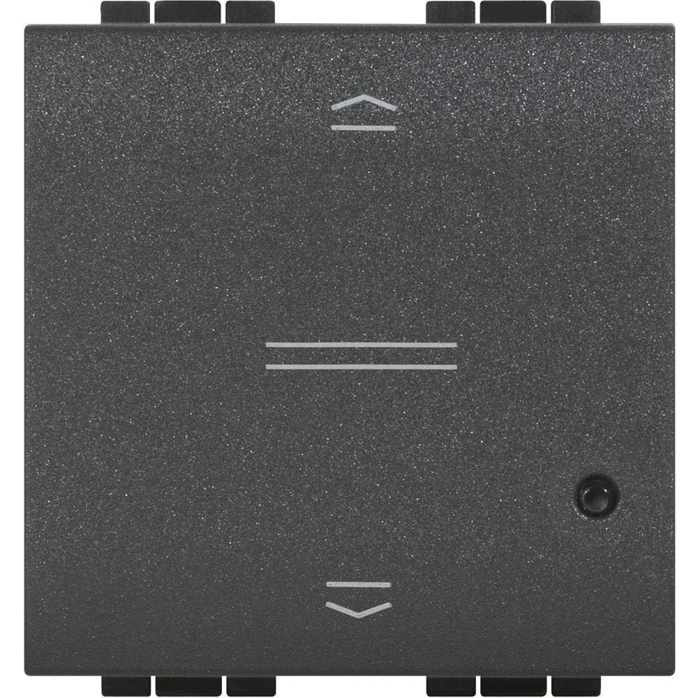 BTICINO - Interruptor de persiana conectado Living Light w/Netatmo - Antracita