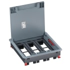 LEGRAND - Cajas de suelo. Marco y tapa de plástico para suelo hormigón. 24 mód. Horizontal
