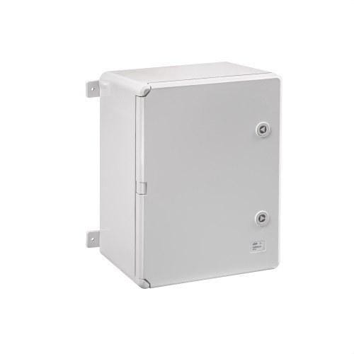 IDE - Armario mural termoplástico ABS 400x300x220 puerta opaca con placa