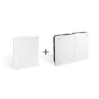 IDE - Conjunto vivienda RTR 500x600x80mm plástica + caja distribución DFF36PO