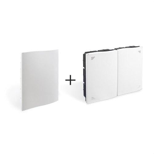 IDE - Conjunto vivienda RTR 500x600x80mm plástica + caja distribución DFF54PO