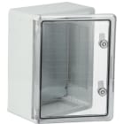 SOLERA - Armario estanco termoplástico puerta transparente 300x400x170mm con placa metálica