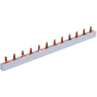 SOLERA - Peine tripolar 19x3 módulos sección 10mm2 63A longitud 1m