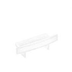TSL - Tapa sin pasacable para TSL E13N blanco mate
