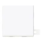 NIESSEN - Tecla sin visor Serie Vega estanco IP44 blanco brillo