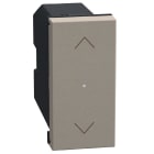 BTICINO - Comando inalámbrico p/ persianas Light Now w/Netatmo - 1 módulo - Stone