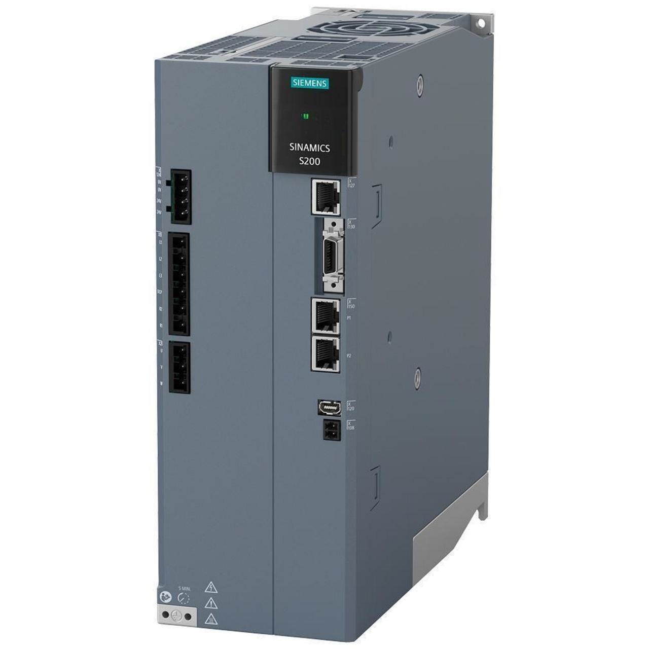 SIEMENS - SINAMICS S200, CON PROFINET TENSIÓN DE ENTRADA: 380-480 V 3 AC; -15%/+10%; 13 A; 50/60 HZ; TENSIÓN D