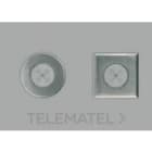 SAGELUX - Baliza K2 redondo emergencia blanco testigo blanco  acero