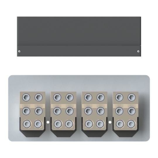 ABB - Kit terminales FC CuAl 4x240mm² XT7/XT7M F (4u)