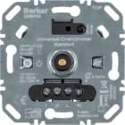 HAGER - Regulador rotativo universal confort (R/L/C/LED) apagado suave