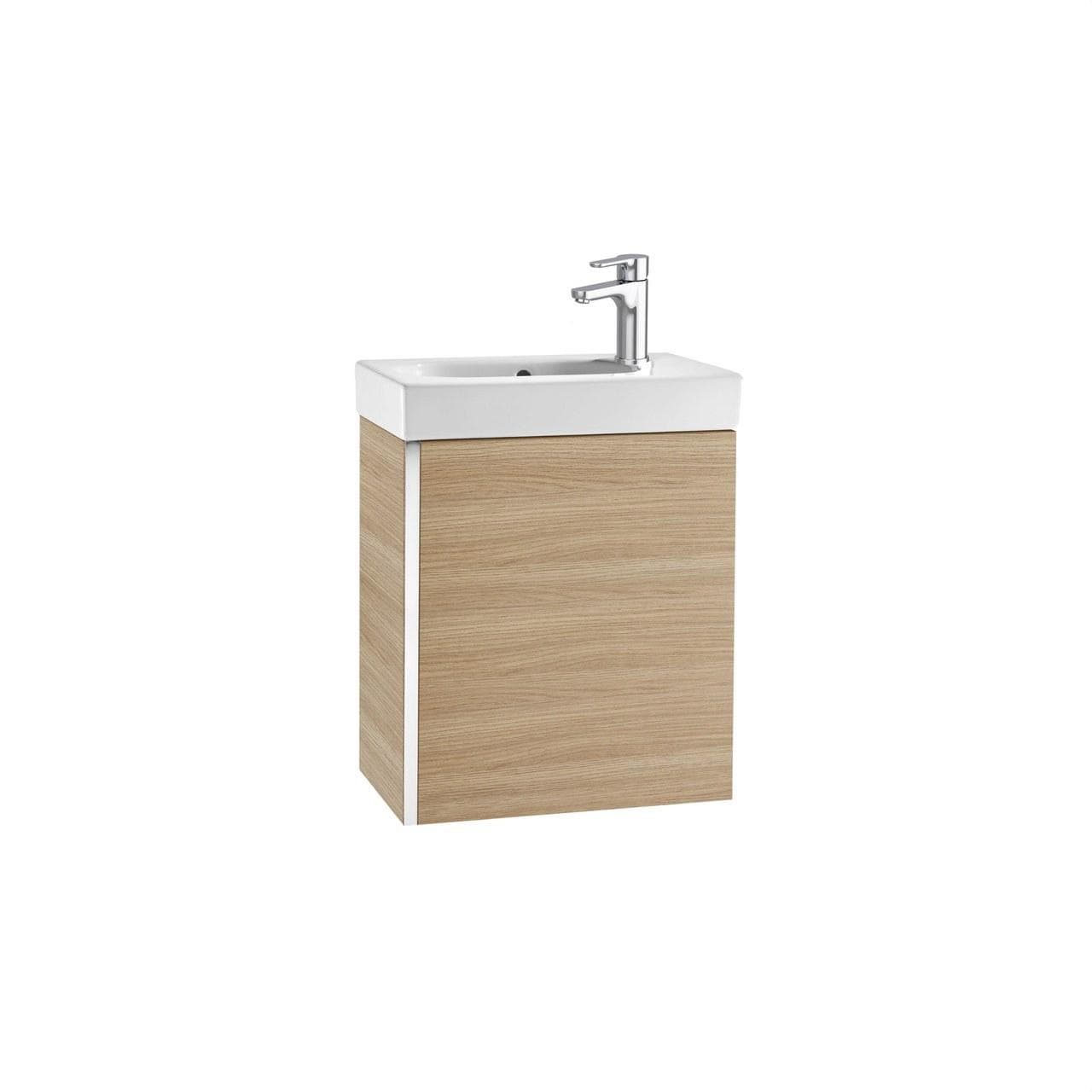 ROCA - MUEBLE Y LAVABO MINI UNIK 450X250 ROBLE