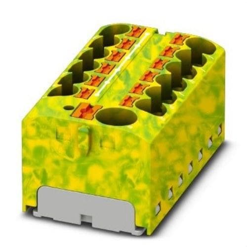 PHOENIX CONTACT - Bloque para distribución PTFIX 10/12X4 GNYE