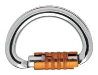 PETZL - OMNI / MOSQUETON SEMICIRCULAR TRIACT-LOCK