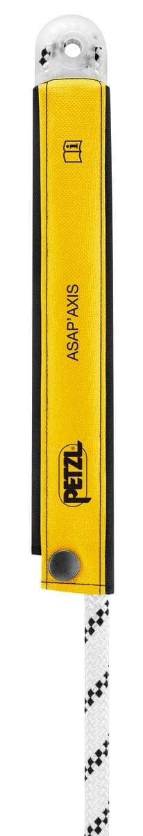 PETZL - ASAP¿AXIS 11 MM CUERDA 40M SEMIESTÁTICA CON TERMINAL COSIDO Y DISIPADOR DE ENERGÍA INTEGRADO PARA UTILIZAR CON UN ANTICAÍDAS DESLIZANTE ASAP
