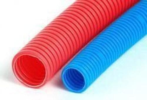 AISCAN - Tubo Termoflex corrugado rojo diámetro 29