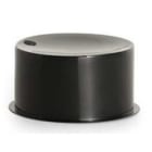 AISCAN - Tapón obturación Aiscan-DP diámetro 110 IP9 negro