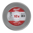 MILWAUKEE - CAJA METÁLICA CON 10 DISCOS PRO+ 1MM SCS 41 /125MM