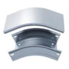 AISCAN - Curva vertical convexa 45º 300x60 galvanizado senzimir