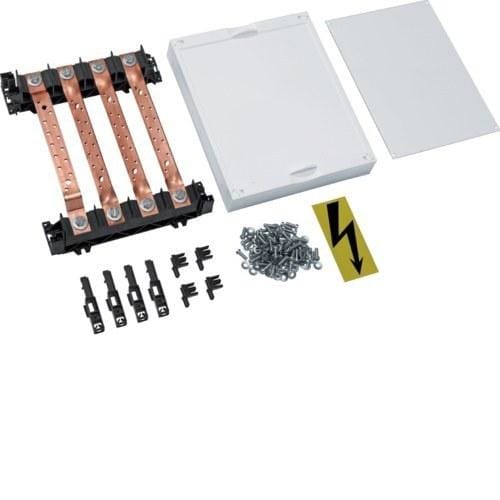 HAGER - Kit de equipamiento de embarrado tetrapolar 160A para Univers