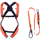 DELTA PLUS - Kit arnés 2 punto+absorción energia 2m talla L