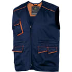 DELTA PLUS - Chaleco PANOSTYLE poliester algodón marino naranja talla XL
