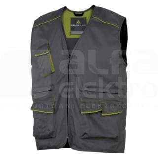 DELTA PLUS - Chaleco PANOSTYLE poliester algodón gris verde talla XL