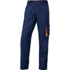 DELTA PLUS - Pantalón PANOSTYLE poliester algodón marino naranja talla L