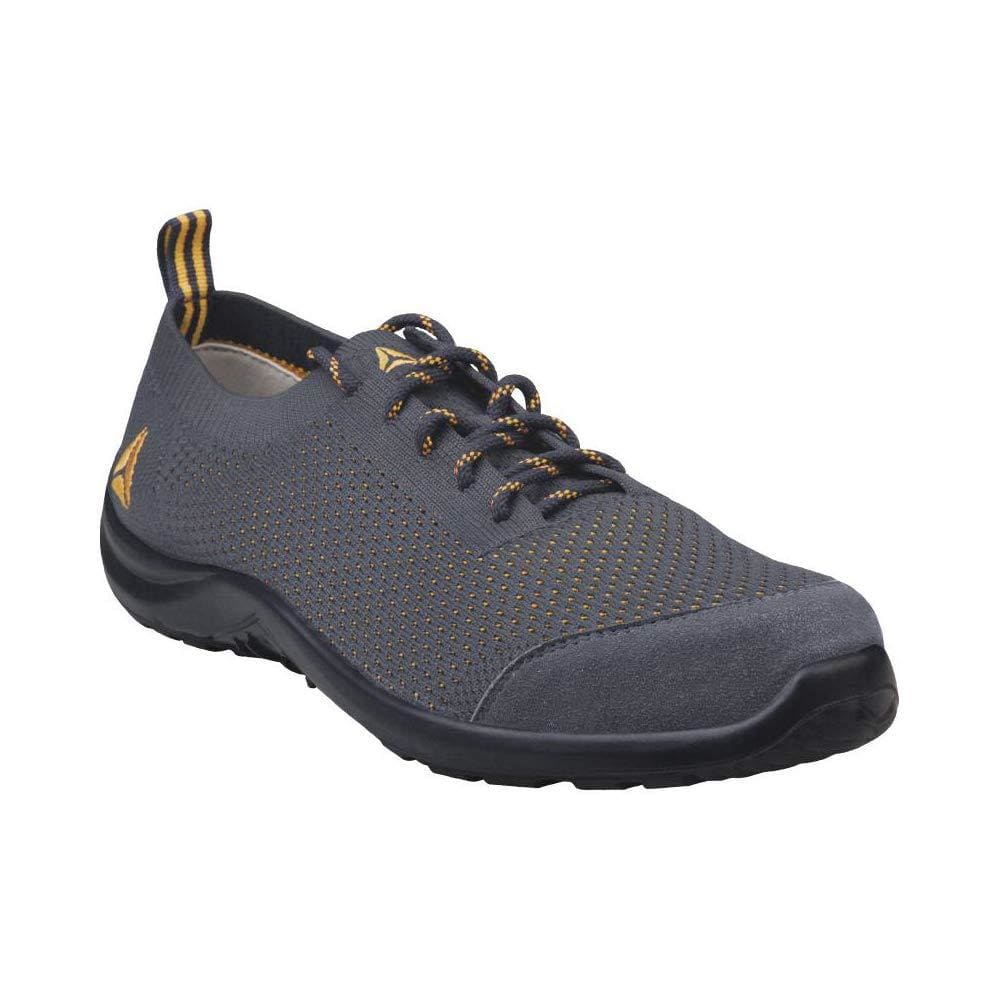 DELTA PLUS - Calzado de poliéster algodón S1P SRC talla 39 gris / naranja