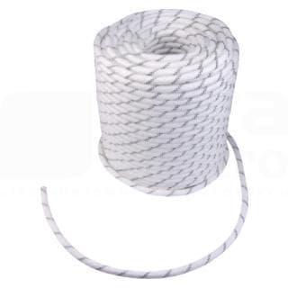 DELTA PLUS - Cuerda trenzado poliamida diámetro 10,5mm blanco negro