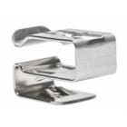 HELLERMANNTYTON - Clip metálico para fijación a perfil Serie MSC MSC2LP 9,5x17mm espacio chapa máximo 1,5/2mm metal