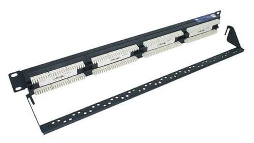 EK - PATCH PANEL 24P PP 24 6C CAT6 RACK 19"