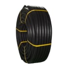TUPERSA - Tubo flexible de PVC corrugado forrado diámetro 25 negro