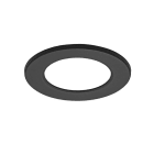 JISO - Accesorio distanciador metálico - Para permitir cubrir ref. 55307, 55507 y 55806 con aislamiento desenrollado. - Color Negro