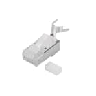 DIGITUS - CAT 6A MODULAR PLUG, 8P8C, SHIELDED FOR SOLID WIRE