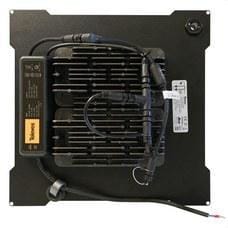 TELEVES - Luminaria exterior RETROFIT 24 LEDS 3000K óptica pública negra