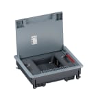 LEGRAND - Cajas de suelo. Marco y tapa de plástico para suelo técnico. 12 mód. Vertical