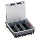 LEGRAND - Cajas de suelo. Marco y tapa de metal para suelo técnico. 24 mód. Horizontal