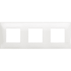 BTICINO - Placa embellecedora Classia de color Blanco - 2 x 3 módulos
