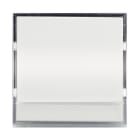BTICINO - Pulsador luminoso porta-etiquetas Classia - 10A -250 Vca - 2 módulos