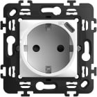 BTICINO - Base 2P+T+USB Classia - cargador USB tipo C integrado - Blanco - 2 módulos