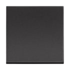 BTICINO - Interruptor Classia - 10 AX-250 Vca - Dark - 2 módulos