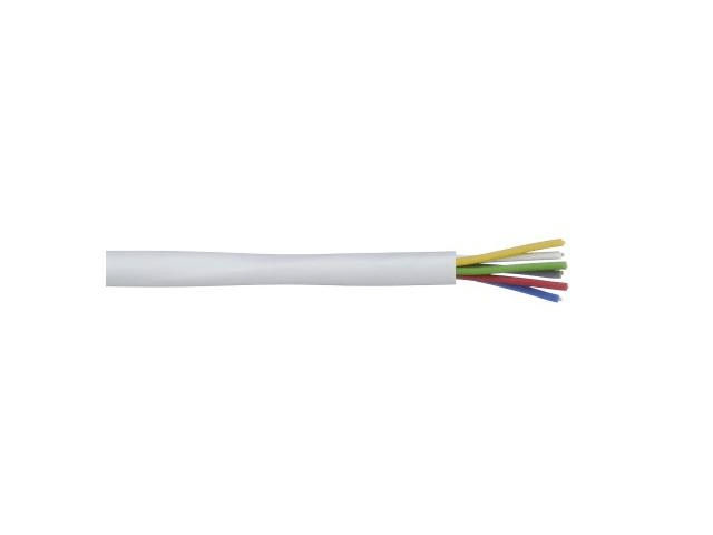 GESCABLE - Cable telefónico con funda 4x0,22mm² (Rollo 100m) (Dca)