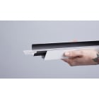 ILUTREK - Perfil superficie serie Space UGR (2m) blanco