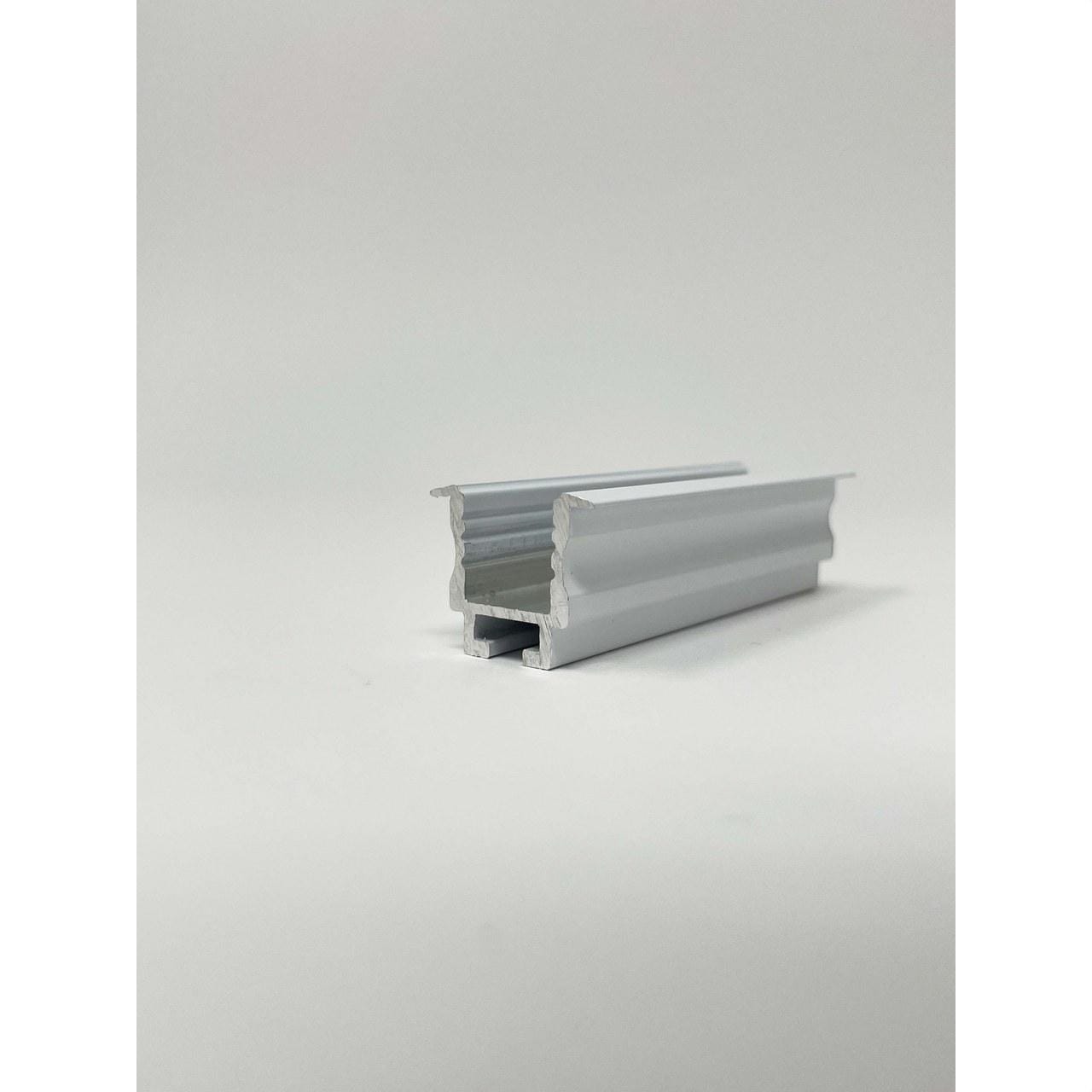 BLUELED - Perfil aluminio 25x20mm empotrar guia muelle blanco