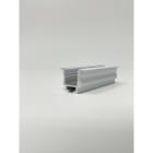 BLUELED - Perfil aluminio 25x20mm empotrar guia muelle blanco