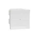Schneider Electric - Pulsador On/Off Wiser blanco polar