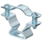 OBO BETTERMANN - Abrazadera con agujero alargado 20-25mm electrocincado DIN en 12329 acero St