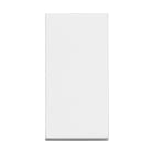 BTICINO - Cruzamiento 1P 10AX 250Vca no iluminable 1 módulo con soporte + placa embellecedora blanco