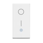 BTICINO - Interruptor bipolar iluminable Classia - 16 AX-250 Vca - Blanco - 1 módulo