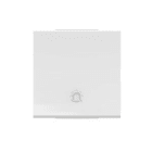 BTICINO - Pulsador Classia símbolo campana - 10A -250 Vca - Blanco - 2 módulos